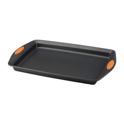 Rachael Ray Yum-O 10 in. W X 15 in. L Baking Sheet Black