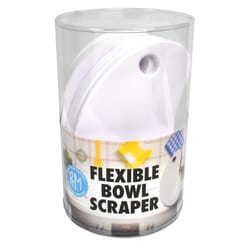 R&M International Corp White Plastic Flex Bowl Scraper