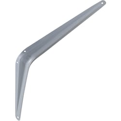 National Hardware Gray Steel Shelf Bracket 12 in. L 100 lb