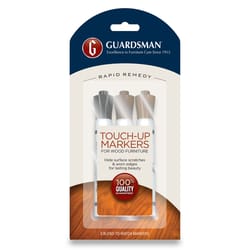 Guardsman Semi-Transparent Smooth Assorted Deep Base Latex Stain Marker 3 each