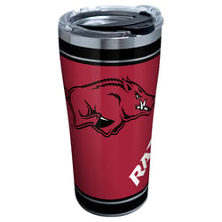 Tervis Collegiate 20 oz Arkansas Razorbacks Multicolored BPA Free Tumbler with Lid