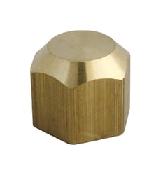 JMF Company 5/8 in. Flare Brass Cap