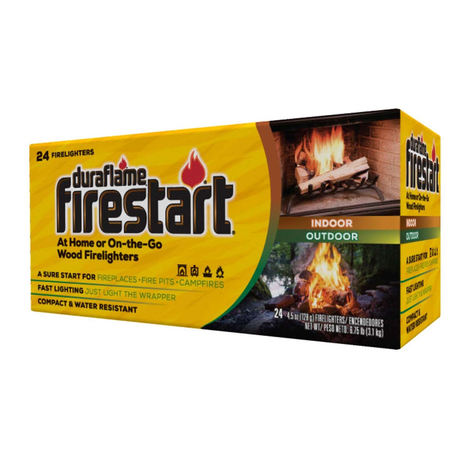 Duraflame Firestart Wood Fire Starter 30 min 24 pk - Ace Hardware