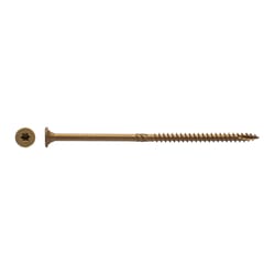 Big Timber No. 14 X 5 in. L Star Bronze Deep Wood Screws 25 pk