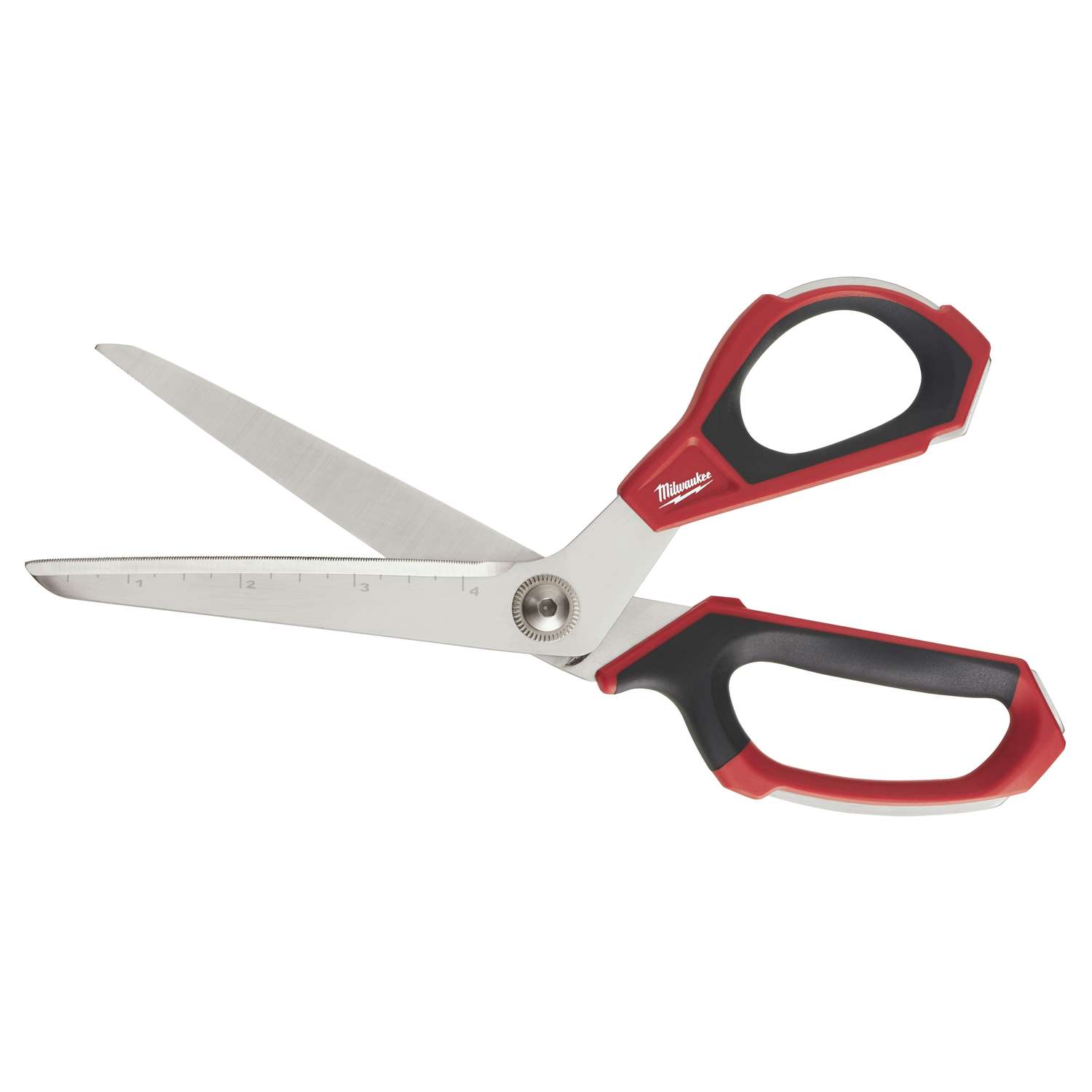 Milwaukee 9.5 in. Iron Carbide Smooth Offset Jobsite Scissors 1 pc