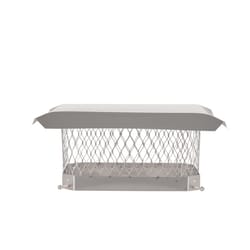 HY-C Shelter various in. Galvanized Stainless Steel Chimney Cover