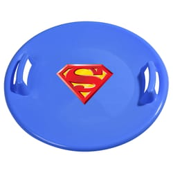 Slippery Racer Downhill Pro Superman Plastic Saucer Sled 26 in.