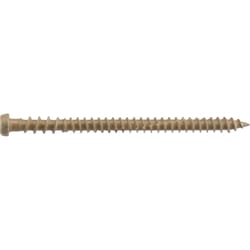 HILLMAN Deck Plus No. 10 Ga. X 2-1/2 in. L Tan Star Flat Head Composite Deck Screws 6 lb 375