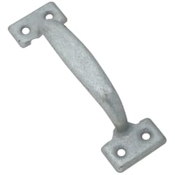 National Hardware 5.49 in. L Galvanized Gray Steel Pull Handle