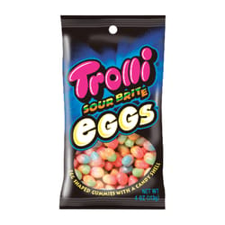 Trolli Sour Brite Eggs Sour Gummi Candy 4 oz