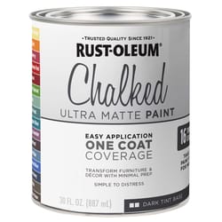 Rust-Oleum Chalked Ultra Matte Dark Tint Base Acrylic Chalk Paint 29 oz