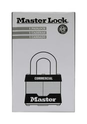 Master Lock 1-5/16 in. H X 1 in. W X 1-3/4 in. L Steel Pin Tumbler Padlock Keyed Alike