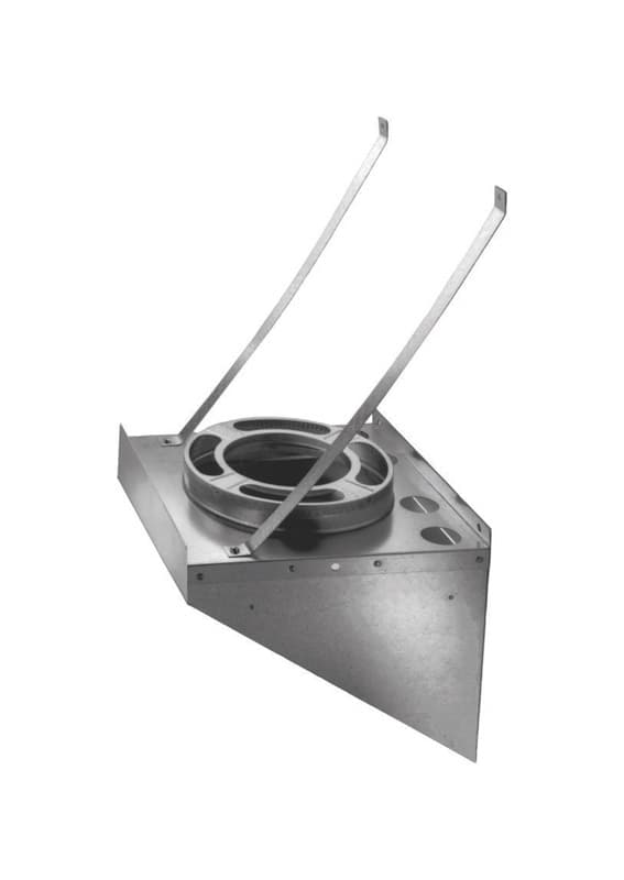 DuraVent DuraPlus 6 in. Galvanized Steel Tee Support Bracket Sansujyuku sansujyuku.com