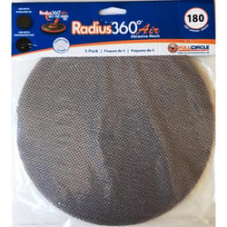 Full Circle Level 360 8.75 in. Aluminum Oxide Hook and Loop Sanding Disc 180 Grit Very Fine 5 pk