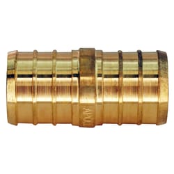 Apollo PRO 3/4 in. PEX Barb in to X 3/4 in. D PEX Barb Brass Coupling