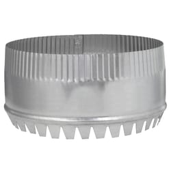 Imperial 8 in. D 28 Ga. Galvanized Steel Round Starting Collar