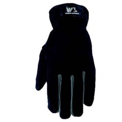 Wells Lamont Men's Indoor/Outdoor Work Gloves Black M 1 each