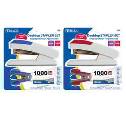 Bazic Products Comfort Grip 0.5 in. Standard 26/6 Stapler Set Kit