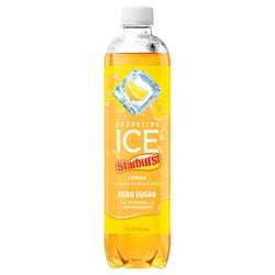 Sparkling Ice Starburst Lemon Carbonated Water 17 oz 1 pk