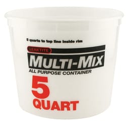  LEAKTITE 500 5-Quart Plastic Pail : Everything Else