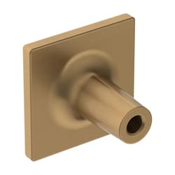 Amerock Extensity Square Cabinet Knob 1-1/6 in. Champagne Bronze 1 pk