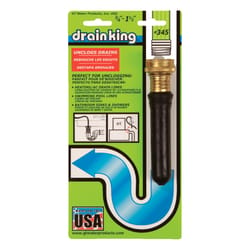 GT Water Products Drain King 0 ft. L Drain Unclogger