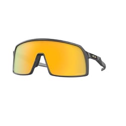 Oakley Sutro Unisex Matte Carbon Orange Lens Sunglasses