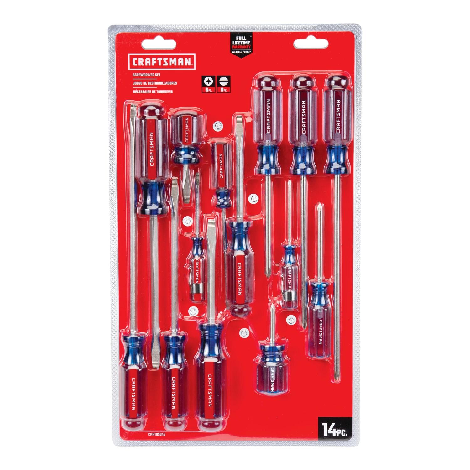 Craftsman Multi Bit Screwdriver Set Mfr CMHT65045 Ace Hardware