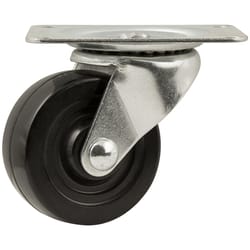 Softtouch 3 in. D Swivel Rubber Caster 225 lb 1 pk