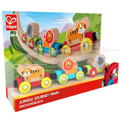 Hape Jungle Journey Train Play Set Multicolored