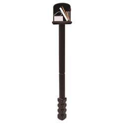 Architectural Mailboxes Harrison Classic Plastic Post Mount Venetian Bronze Mailbox