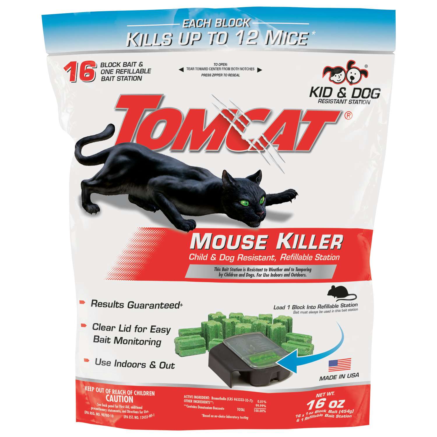 Tomcat Bait Station Blocks For Mice 1 pk - Ace Hardware