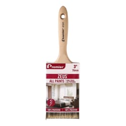 Premier Zeus 3 in. Stiff Flat Paint Brush