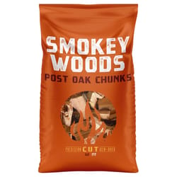 Smokey Woods All Natural Post Oak Wood Smoking Chunks 350 cu in