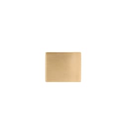 Richelieu Contemporary Rectangle Cabinet Knob 3/4 in. Brushed Golden Brass 1 pk