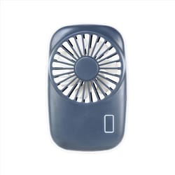 Kikkerland Design Pocket Tornado 5 in. H 2 speed Hand Held Fan