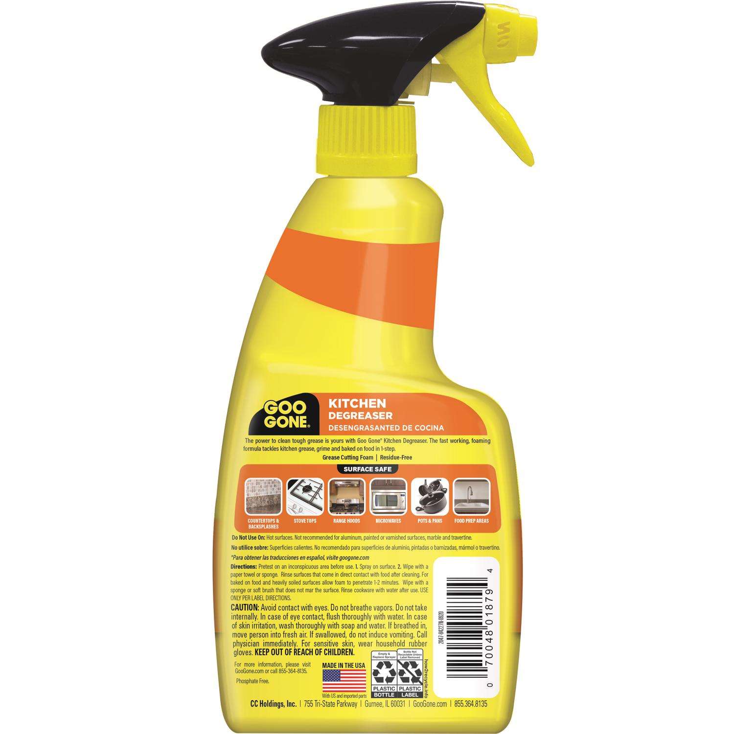 GUNK Instant Parts Cleaner and Degreaser High Pressure Trigger at