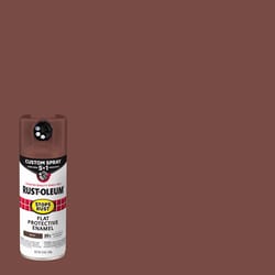 Rust-Oleum Stops Rust Custom Spray 5-in-1 Flat Brown Spray Paint 12 oz