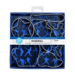 R&M International Silver Steel Cookie Cutter Set