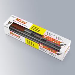 EZ Smart 16 ft. L X 1.125 in. D Aluminum Extension Pole Silver