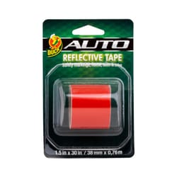 Duck 1.5 in. W X 30 in. L Red Reflective Tape 1 pk