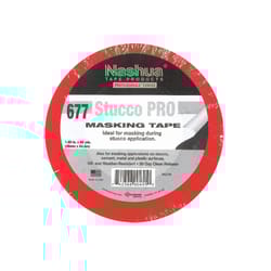 Nashua  1.89 in. W x 60 yd. L Red  Regular Strength  Masking Tape  1 pk 