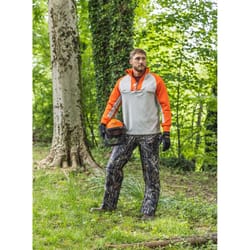 STIHL Pro Mark S Long Sleeve Unisex Gray/Orange Summer Shirt