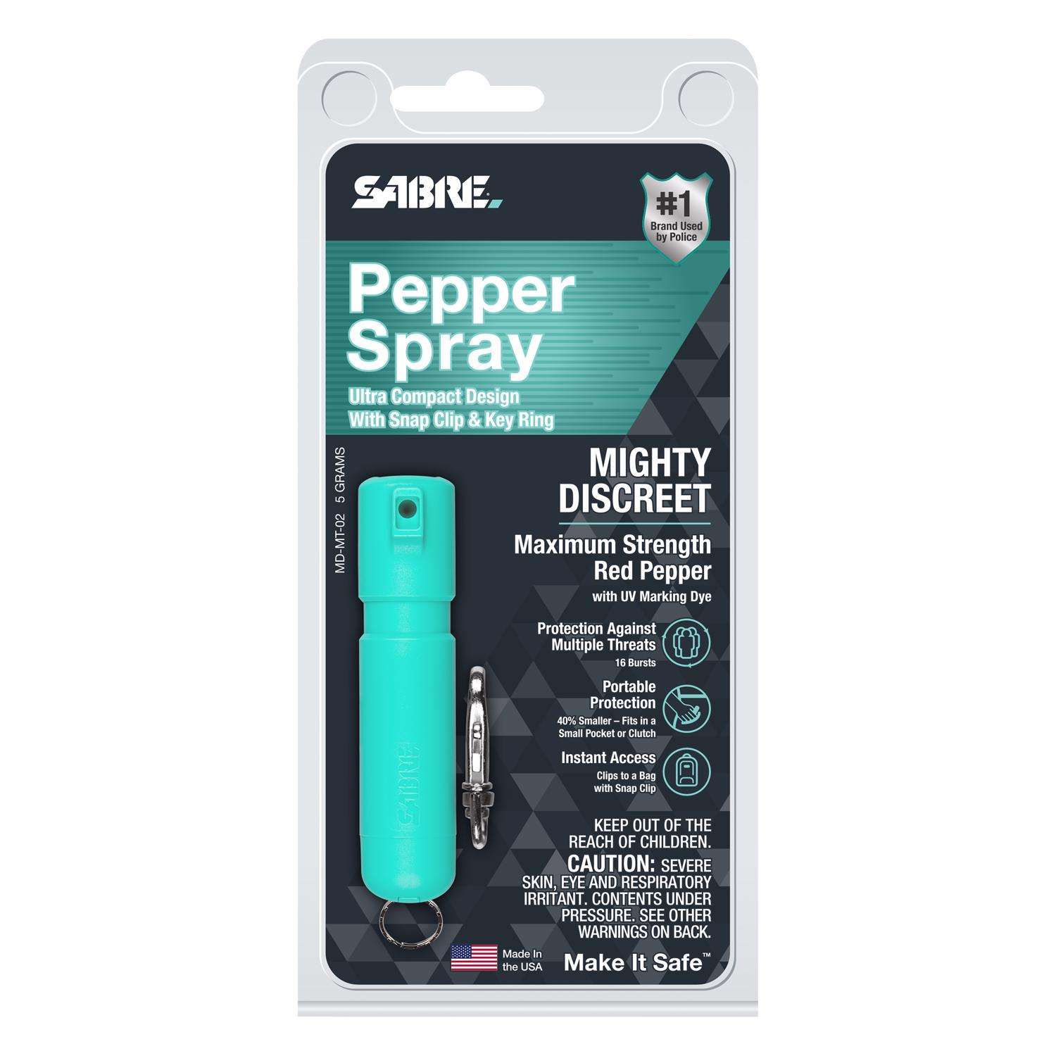 Sabre Mighty Discreet Mint Plastic Pepper Spray - Ace Hardware