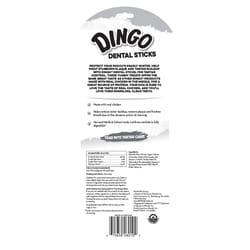 Dingo Large Puppy Dental Sticks Chicken 5 in. L 10 pk