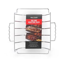 Grill Mark Steel Rib and Roast Rack 10 in. L X 4.75 in. W 1 pk