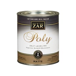 ZAR Antique Flat Clear Oil-Based Fast-Drying Polyurethane 1 qt