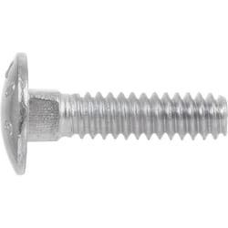 HILLMAN 5/8 in. X 3 in. L Zinc-Plated Steel Carriage Bolt 25 pk