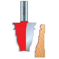 Freud 1-5/8 in. D X 1-5/8 in. X 3-7/16 in. L Carbide Casing Router Bit