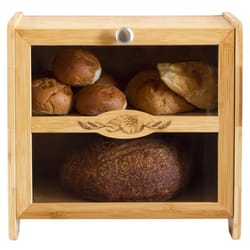 Totally Bamboo Natural Bread Box 1 pk